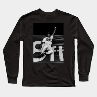 Kirby Puckett Flying Long Sleeve T-Shirt